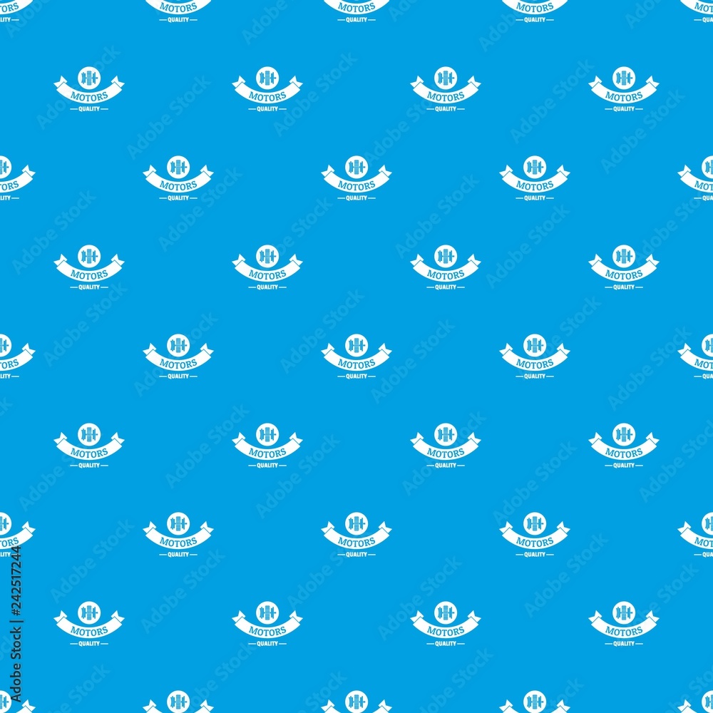 Poster power machinery pattern vector seamless blue repeat for any use