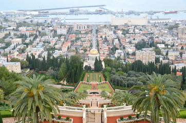 Shrine of the Bab and Bahai Gardens in Haifa