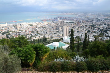 Bahai World Centre in Haifa, Israel