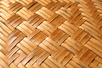 Wicker texture as background