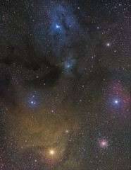 Rho Ophiuchi nebular complex