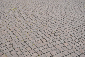 Stone pavement texture