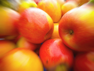 Apple, backgrounds, textures, blurred image