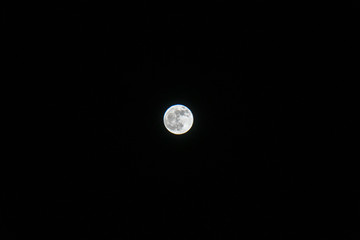 Vollmond bei Nacht