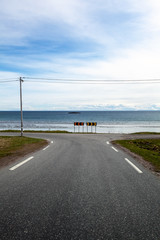 Straße am Nordatlantik