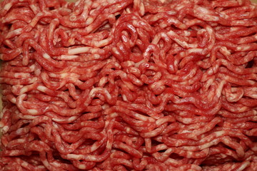 minced meat close up, delicious meat