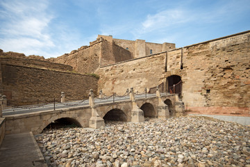 Castle de la Suda in Lleida (Lerida) city, Catalonia, Spain