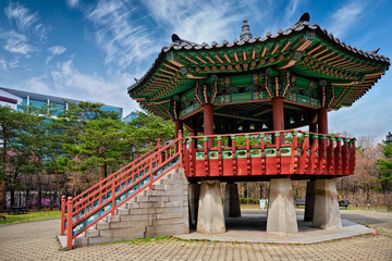 Yeouido Park in Seoul, Korea