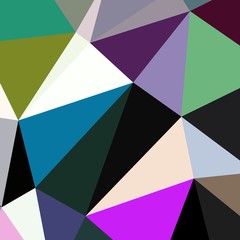 Abstract background multicolored geometric poligonal