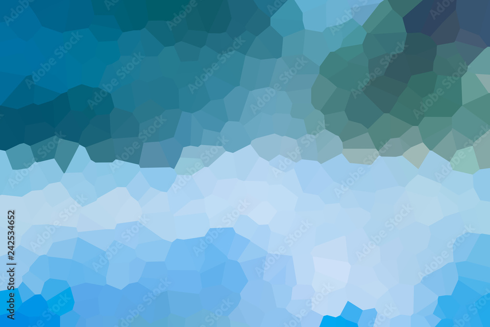 Aufkleber abstract crystallized polygon shapes gradient pattern background