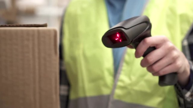 Using the barcode scanner
