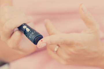 Measurnig blood sugar level