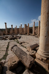 The ancient city of Jerash, Jordan