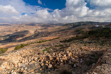 Mountain landscape in Jordan