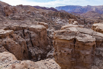 Mountain landscape in Jordan