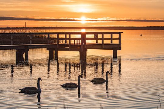 Sonnenaufgang am meer