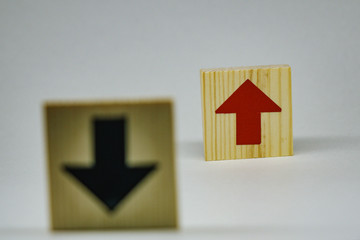 upward movement, striving for success, goal
