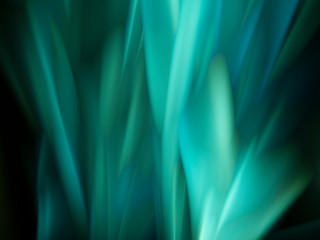 abstract background created with smoke and blue colored abstract background isolated with black