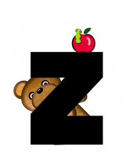 Alphabet Teddy Z