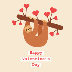 Valentine's Day greeting card template