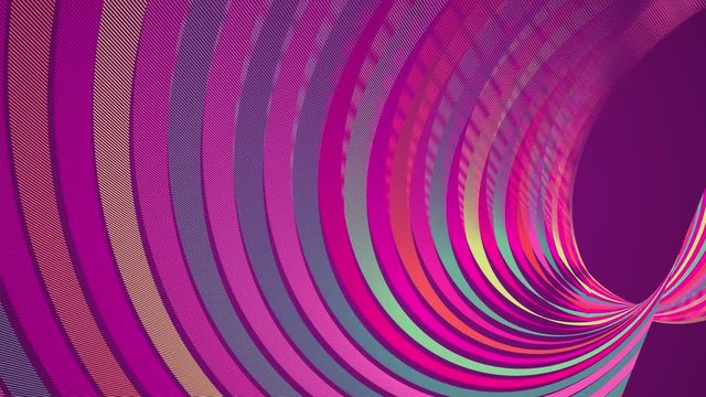 Lush pink cloud form abstract background