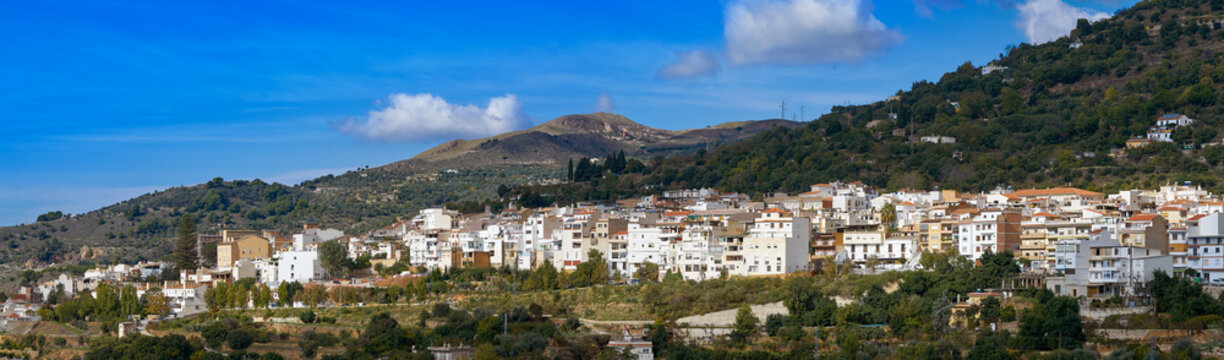 Lanjaron village in alpujarras of Granada
