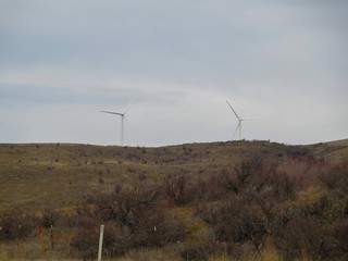 wind turbines