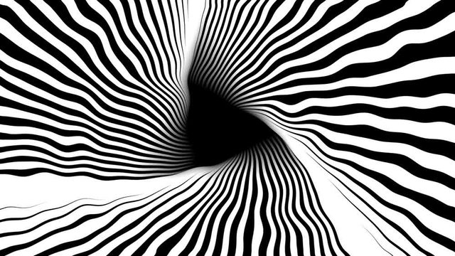 hypnotic tunnel abstract background