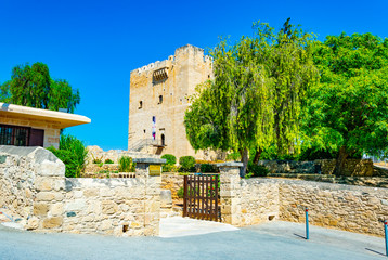 Kolossi castle near Limassol, Cyprus