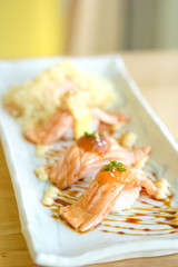 Japanese Food sashimi.
