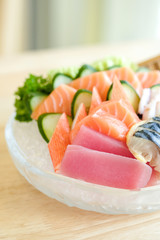 Japanese Food sashimi.
