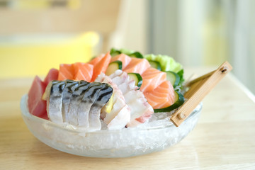 Japanese Food sashimi.
