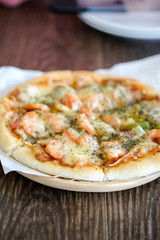 closeup Pizza Homemade