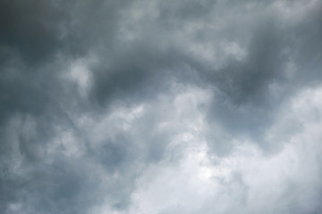 Beautiful rain clouds