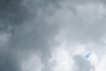 Beautiful rain clouds