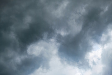 Beautiful rain clouds