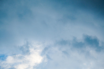 Beautiful rain clouds