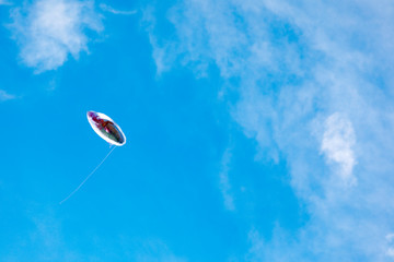 balloon toy on the blue sky