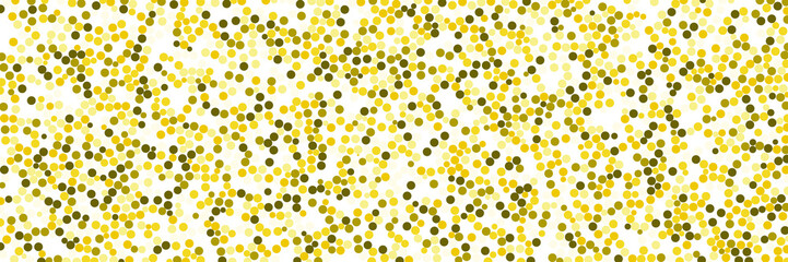 Sparse watercolor confetti dot colorful on white background. Chaotic pattern circle digital. Aspect Ratio 3:1