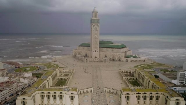 The Hassan II Mosque or Grande Mosqu&eacute;e Hassan II is a mosque in Casablanca, Morocco. It is the largest mosque in Africa, and the 5th largest in the world.