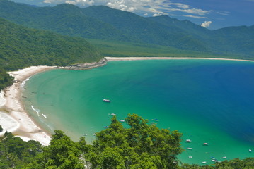 plage à ilha grande Brésil