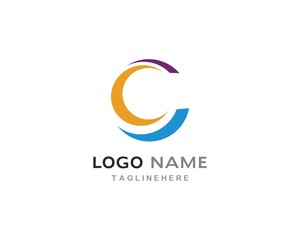 C Letter Logo Template