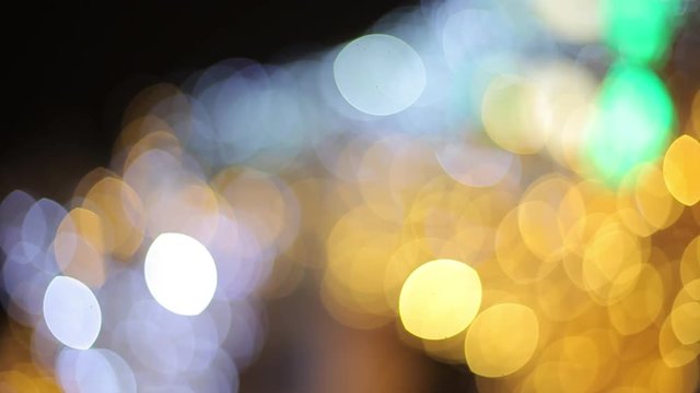 new quality holiday universal motion dynamic animated background colorful joyful music nice video footage abstract circle background animation soft defocused blured light leak color lights