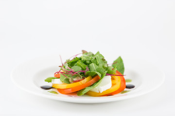 Peach salad