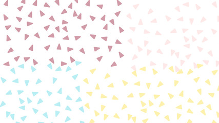 Abstract pattern with triangles in Soft gradient pastel background in sweet color