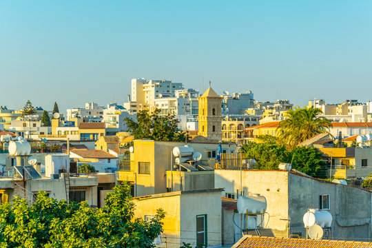 Aerial View Over Larnaca, Cyprus