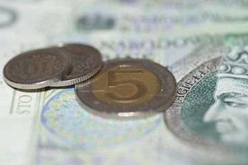 Münzen und Banknoten Polnische Zloty PLN