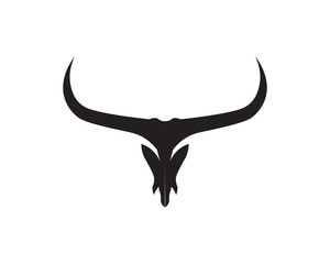 Bull horn logo and symbols template icons app