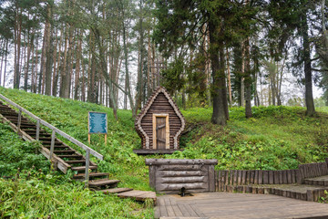 Holy spring Live water in the village Kukoboy, Pervomaysky district.