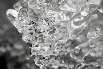 Crisali ice and reflections